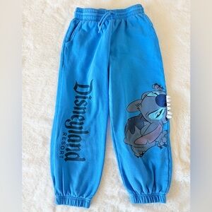 Disney Parks Disneyland Stitch Kids Sweatpants - Size 11/12